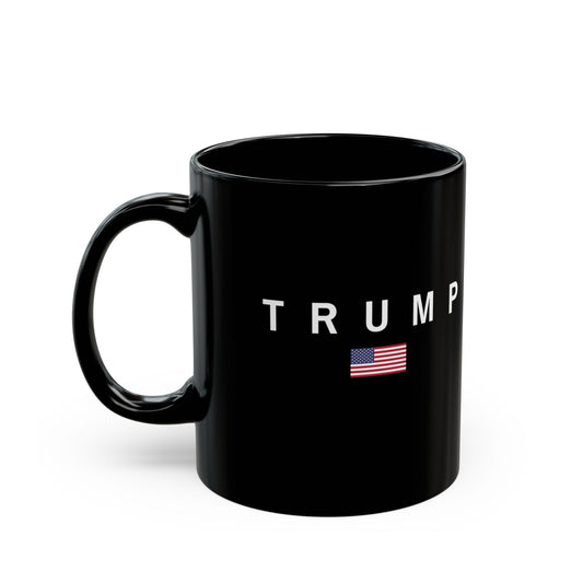 Trump Classic Flag Mug - Black